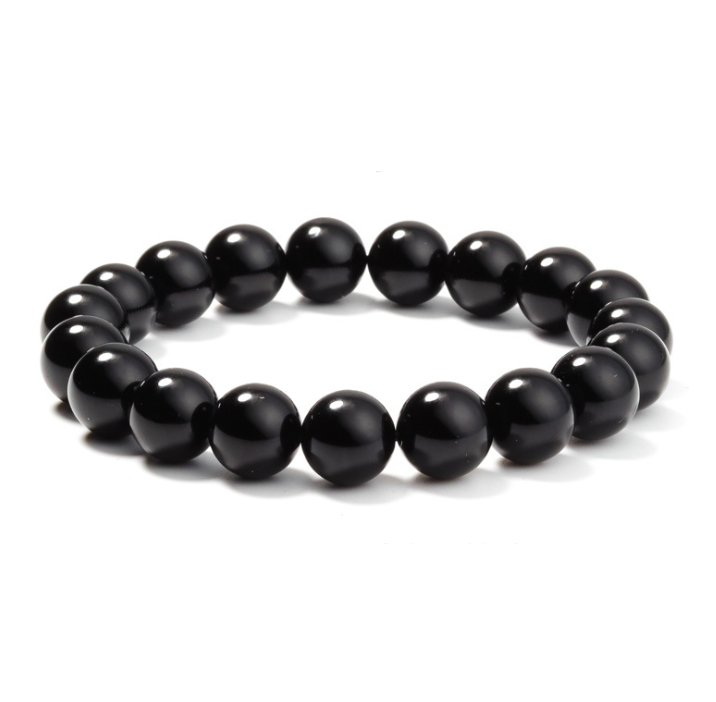 Black onyx 8mm bead bracelet